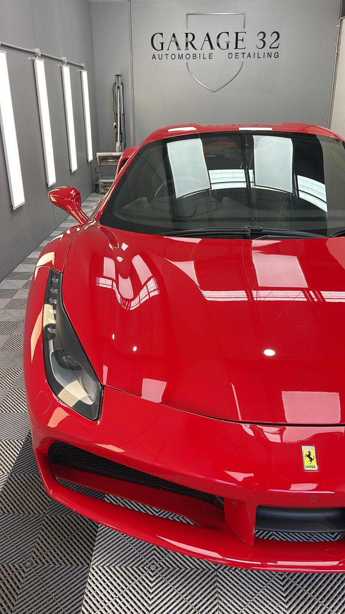 After full detail - Ferrari with showroom shine