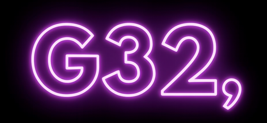 G32 Neon Logo